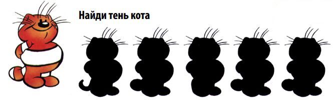 Найди тень кота!