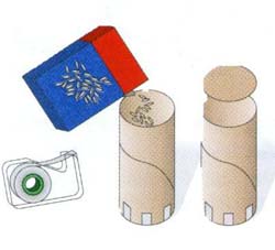 маракасы из картона